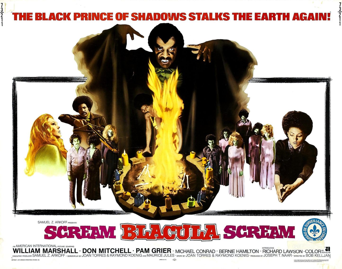 Scream Blacula Scream 02 Movie Magnet
