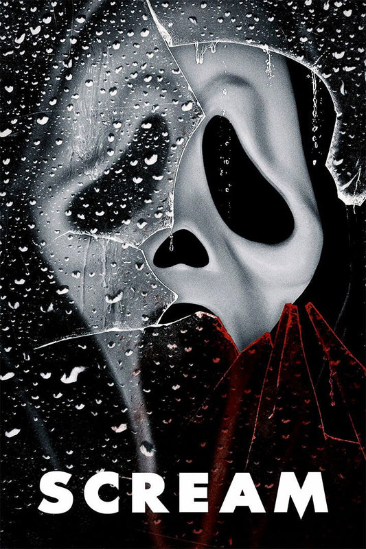 Scream Film Horror Thriller Print Painting Jigsaw Puzzle