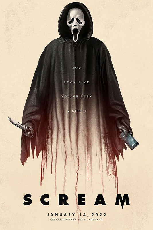 Scream Movie Action Thriller Horror Print Wall Art Home Decor Poster
