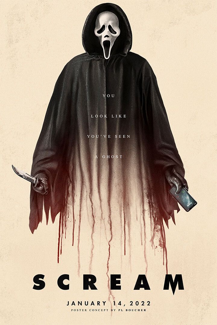 Scream Movie Action Thriller Horror Print Jigsaw Puzzle