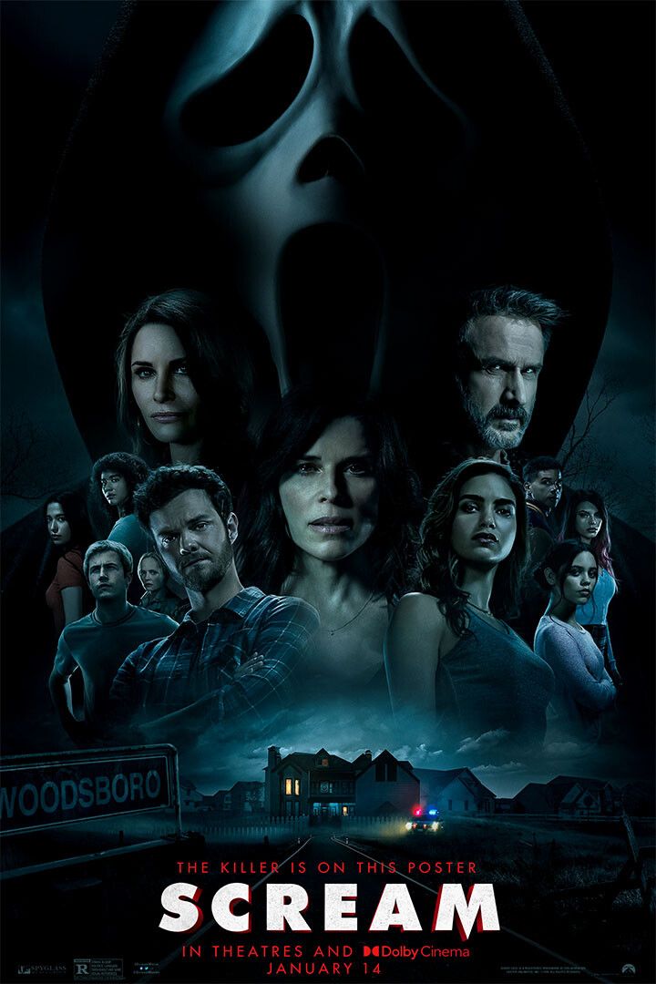 Scream Movie Thriller Horror Action Painting Print Wall Art Decor Jigsaw Puzzle