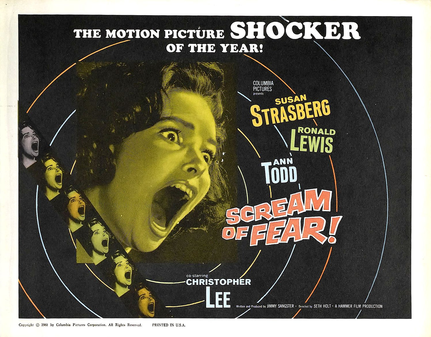 Scream Of Fear 02 Movie Magnet