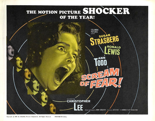 Scream Of Fear 02 Movie Magnet
