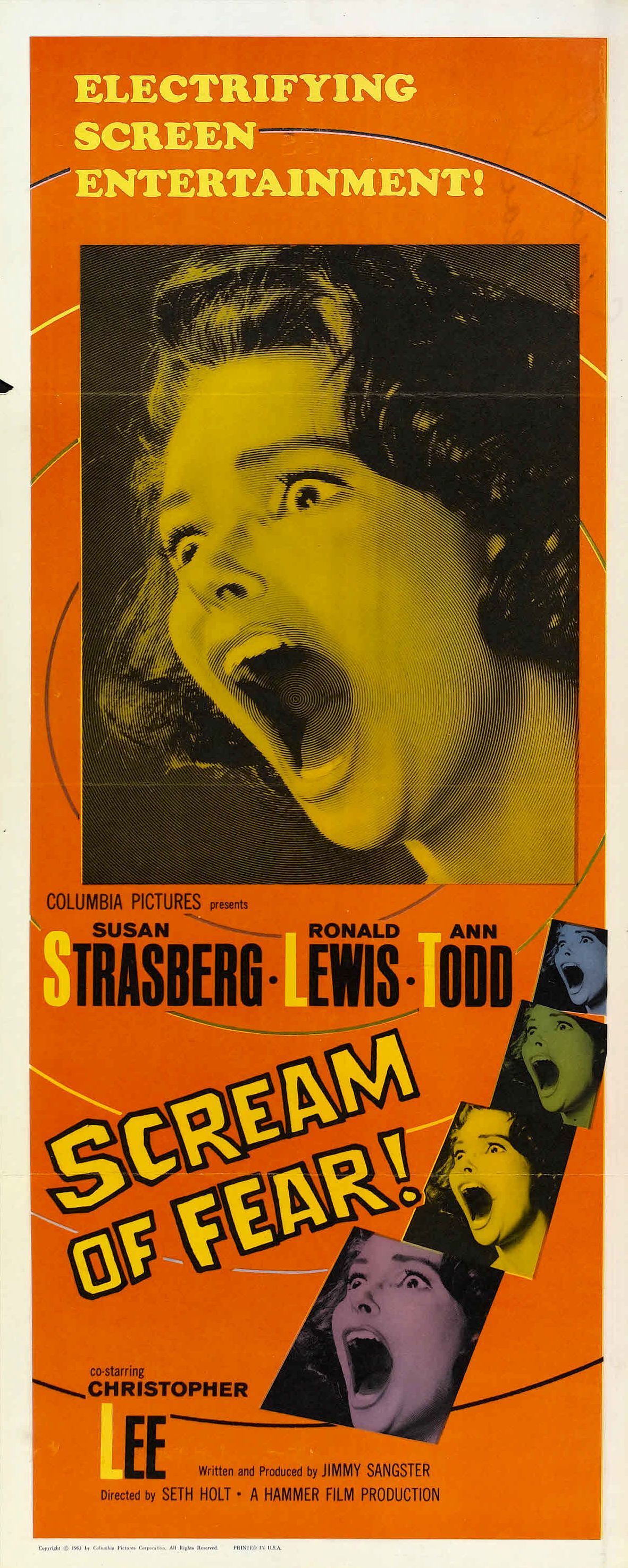 Scream Of Fear 03 Movie Magnet
