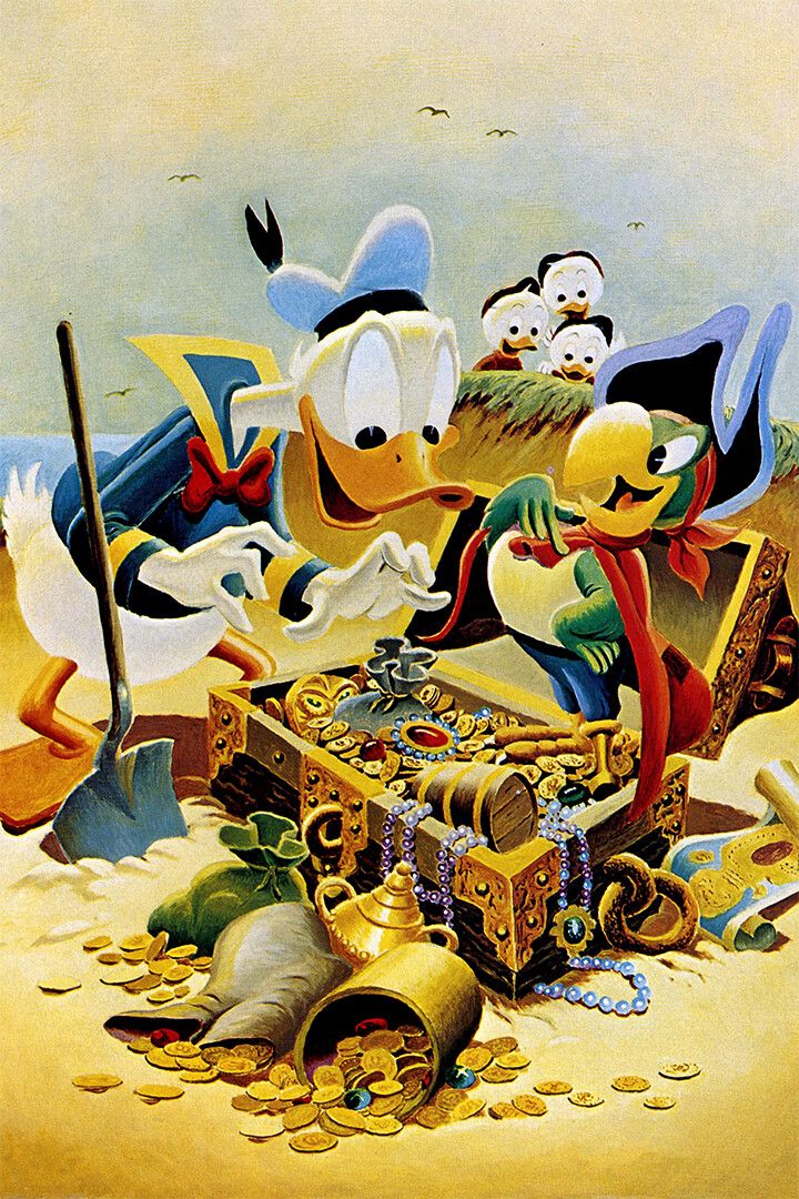Scrooge Mcduck 116 Comic Book Print Jigsaw Puzzle