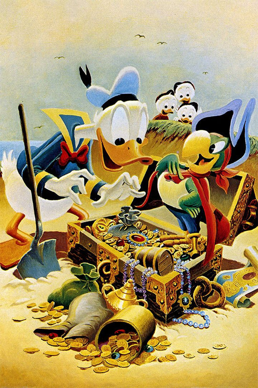 Scrooge Mcduck 116 Comic Book Print Jigsaw Puzzle