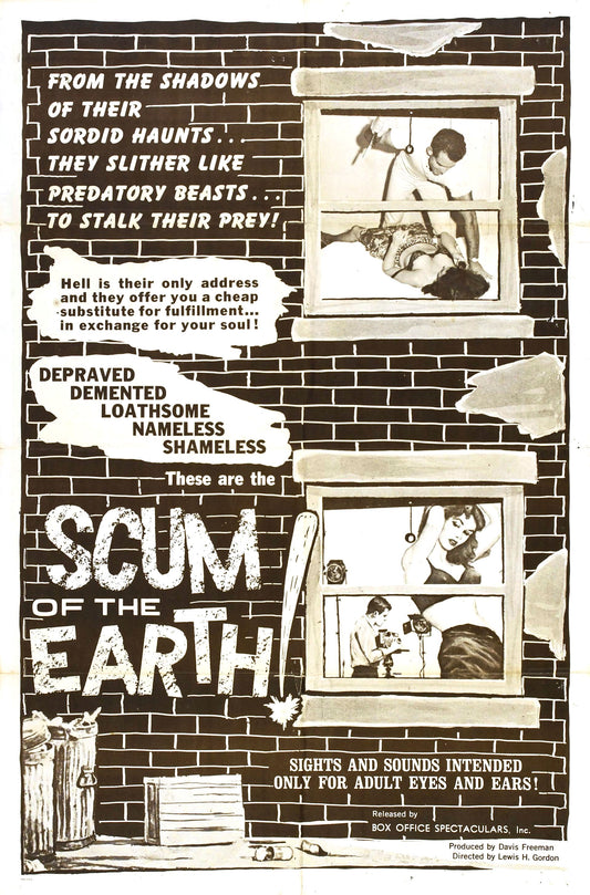 Scum Of Earth 01 Movie Magnet