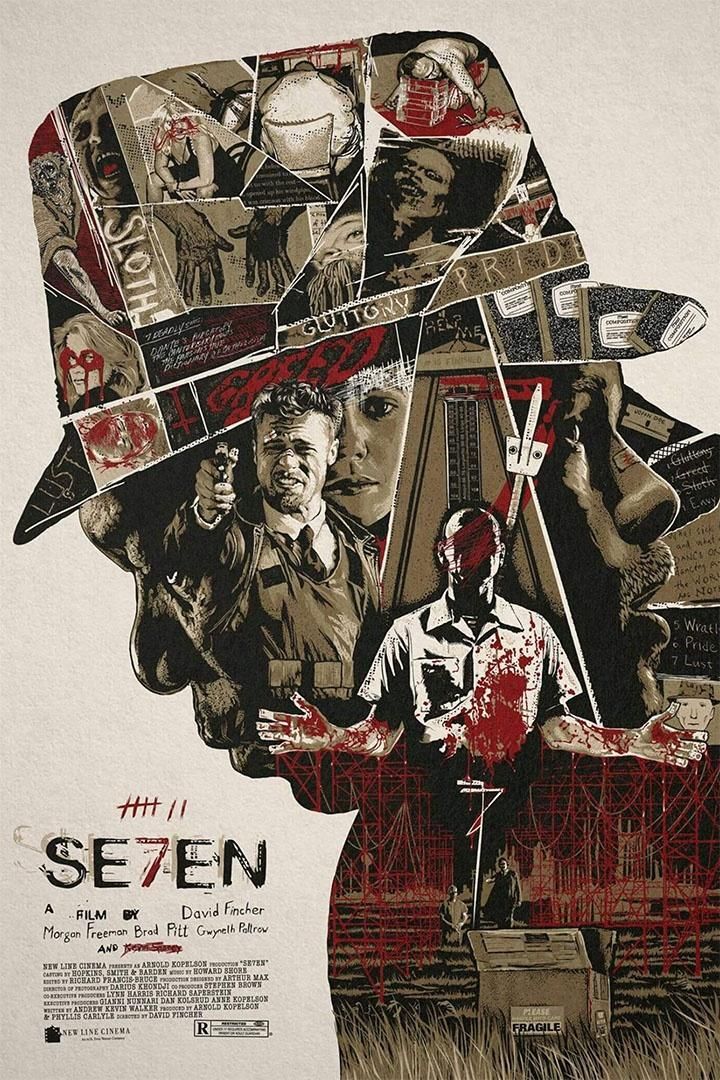 Se7En Crime Dram Movie Classic 90S Film Jigsaw Puzzle