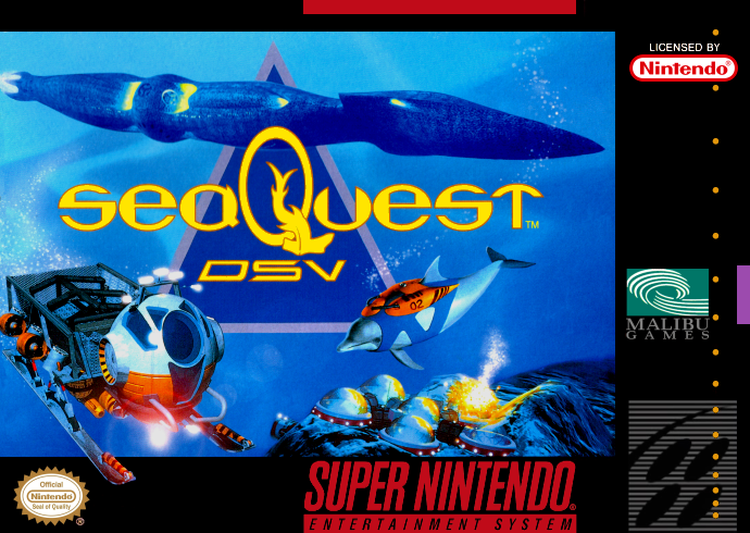 Seaquest Dsv (Usa) Snes Print Poster