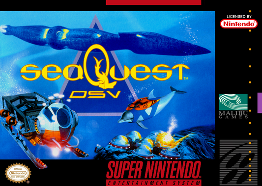 Seaquest Dsv (Usa) Snes Print Poster