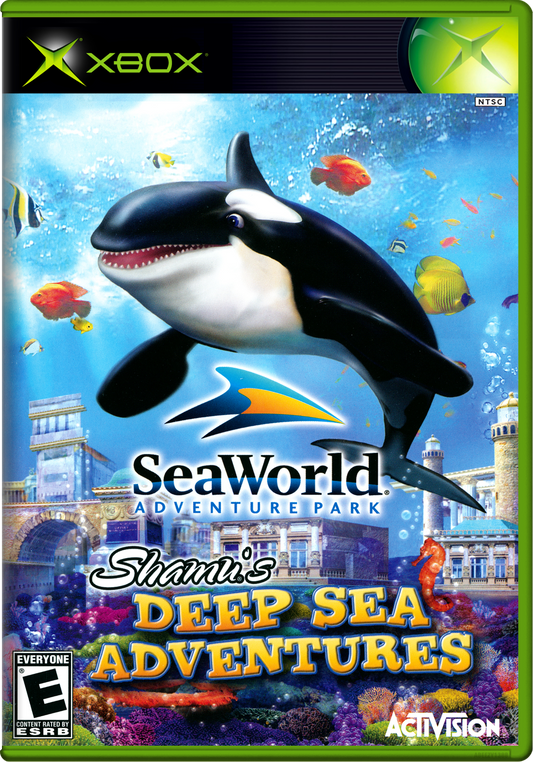 Seaworld Adventure Parks Shamu'S Deep Sea Adventures (Usa, Europe) Xbox Print Poster