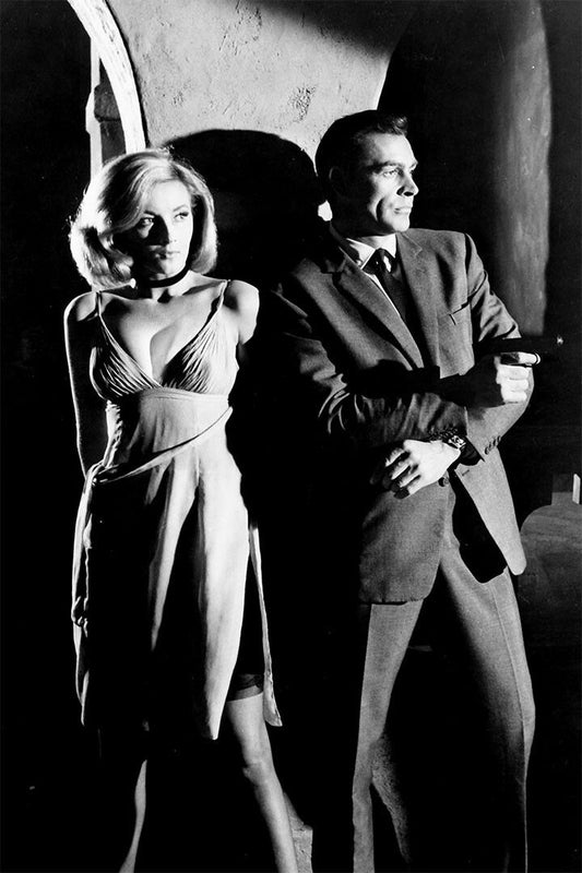 Sean Connery And Daniela Bianchi In Movie Still Wall Home Decor Jigsaw Puzzle