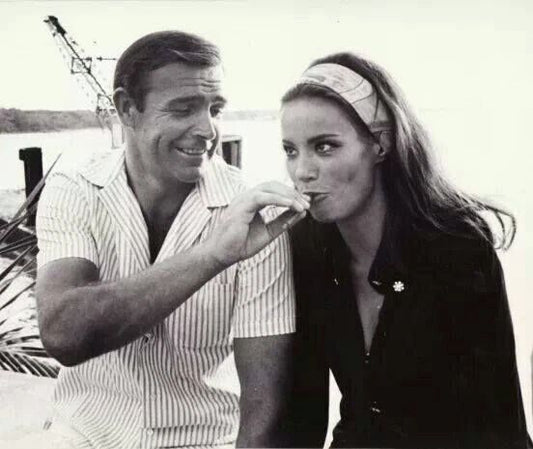 Sean Connery & Claudine Auger Thunderball Picture Keychain Keychain Print