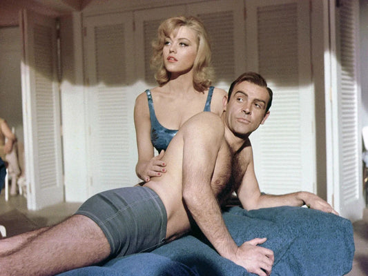 Sean Connery & Margaret Nolan In Goldfinger Picture Photo Print