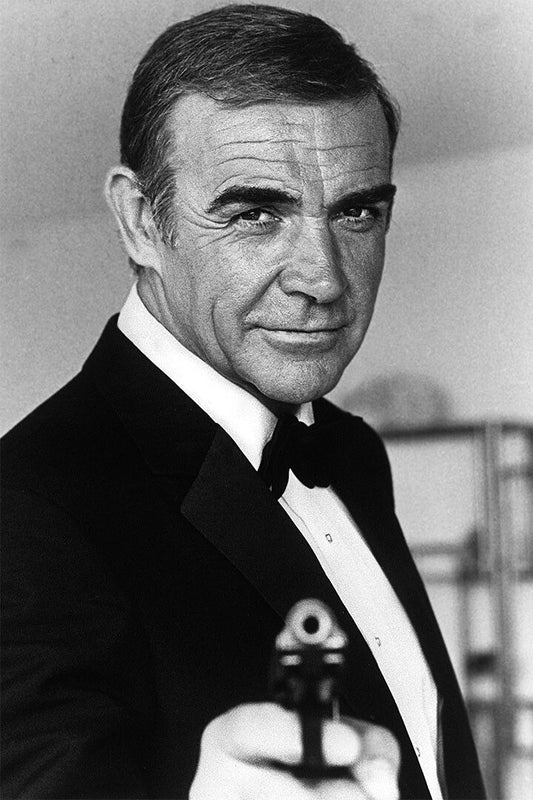 Sean Connery Scottish Actor Producer Painting Jigsaw Puzzle