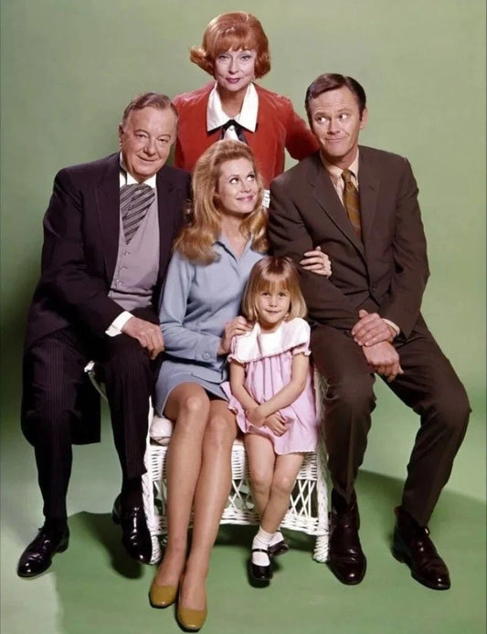 Season 6 Cast Of Classic Tv Show Bewitched Picture Magnet Print