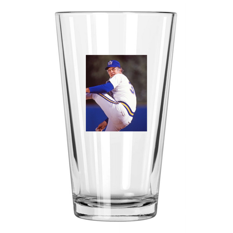 Seattle Mariners Gaylord Perry Photo Hof 91 Pint Beer Drinking Glass
