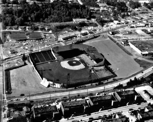 Seattle Pilots Sick'S Stadium Glossy Keychain Baseball Print Field Keychain