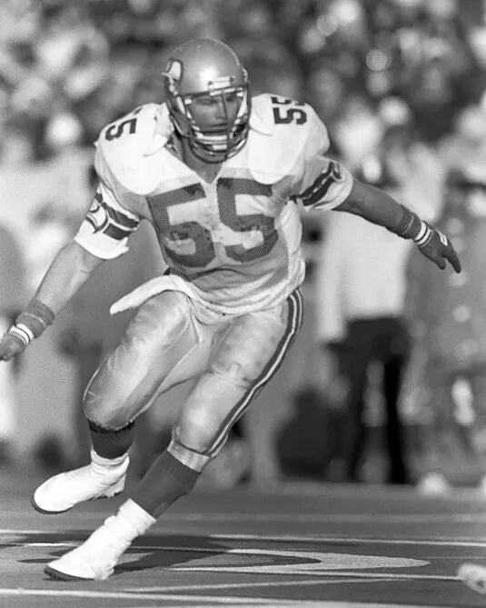 Seattle Seahawks Brian Bosworth Glossy Magnet Football Magnet