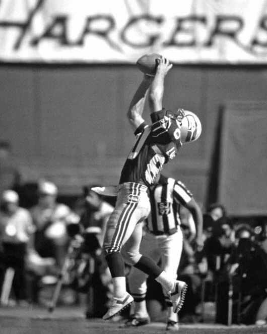 Seattle Seahawks Steve Largent Glossy Keychain Football Keychain Hof 95 1