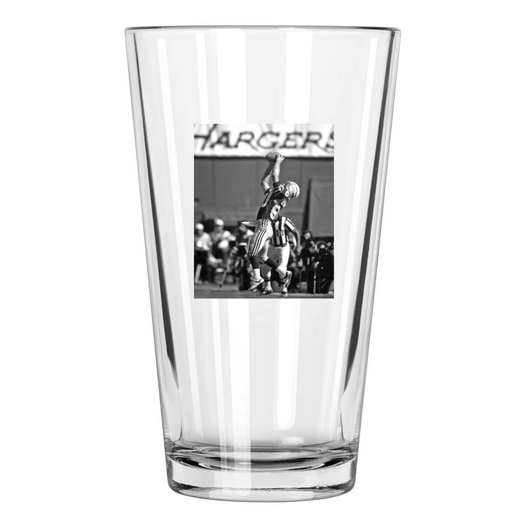 Seattle Seahawks Steve Largent Photo Football Hof 95 1 Pint Beer Drinking Glass