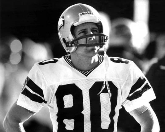 Seattle Seahawks Steve Largent Glossy Keychain Nfl Football Print