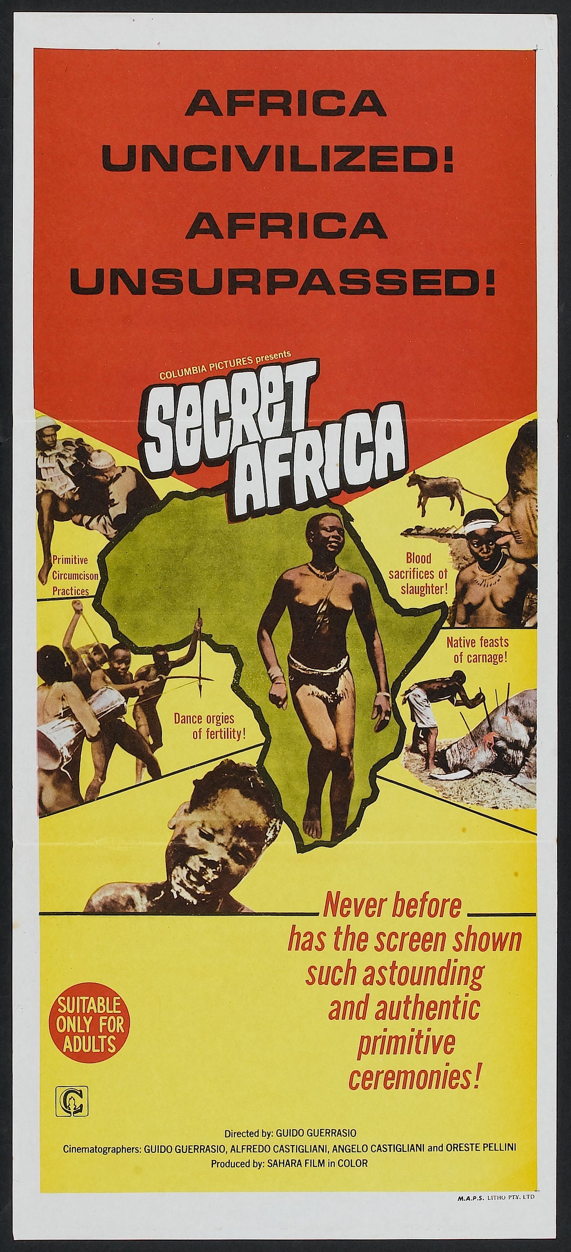 Secret Africa 01 Movie Magnet