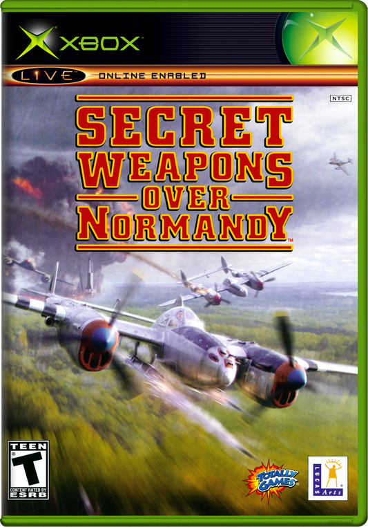 Secret Weapons Over Normandy Xbox Print Poster