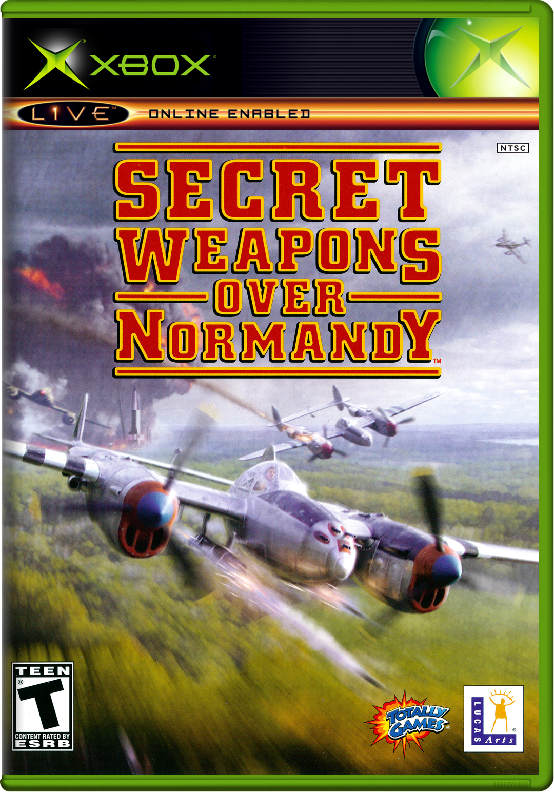 Secret Weapons Over Normandy Xbox Keychain