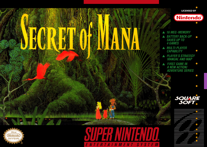 Secret Of Mana (Usa) Snes Keychain