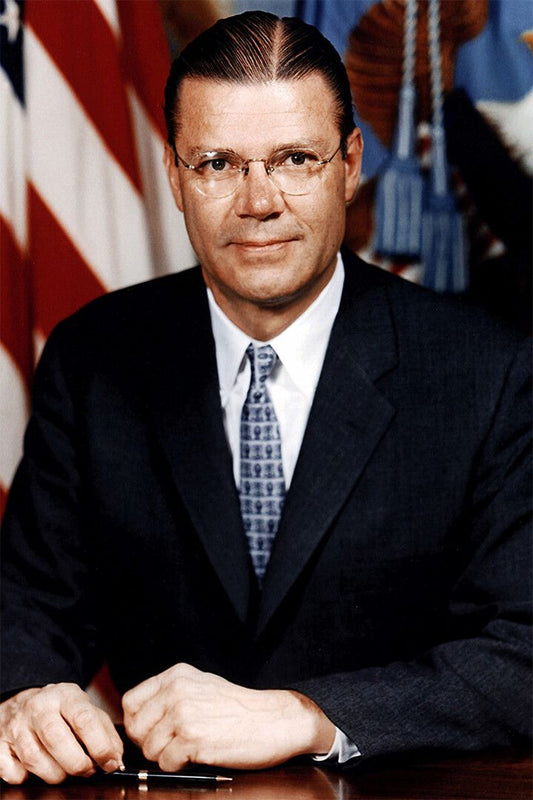 Secretary Of Defense Robert Mcnamara Print Jigsaw Puzzle