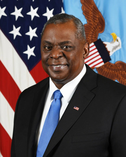 Secretary Of Defense Lloyd Austin Portrait Magnet Picture Print Usa