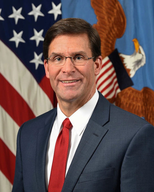 Secretary Of Defense Mark Esper Portrait Magnet Picture Print Trump Usa
