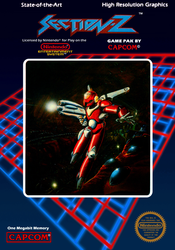 Section Z (Usa) Nes Print Poster