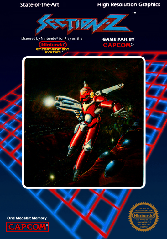 Section Z (Usa) Nes Print Poster