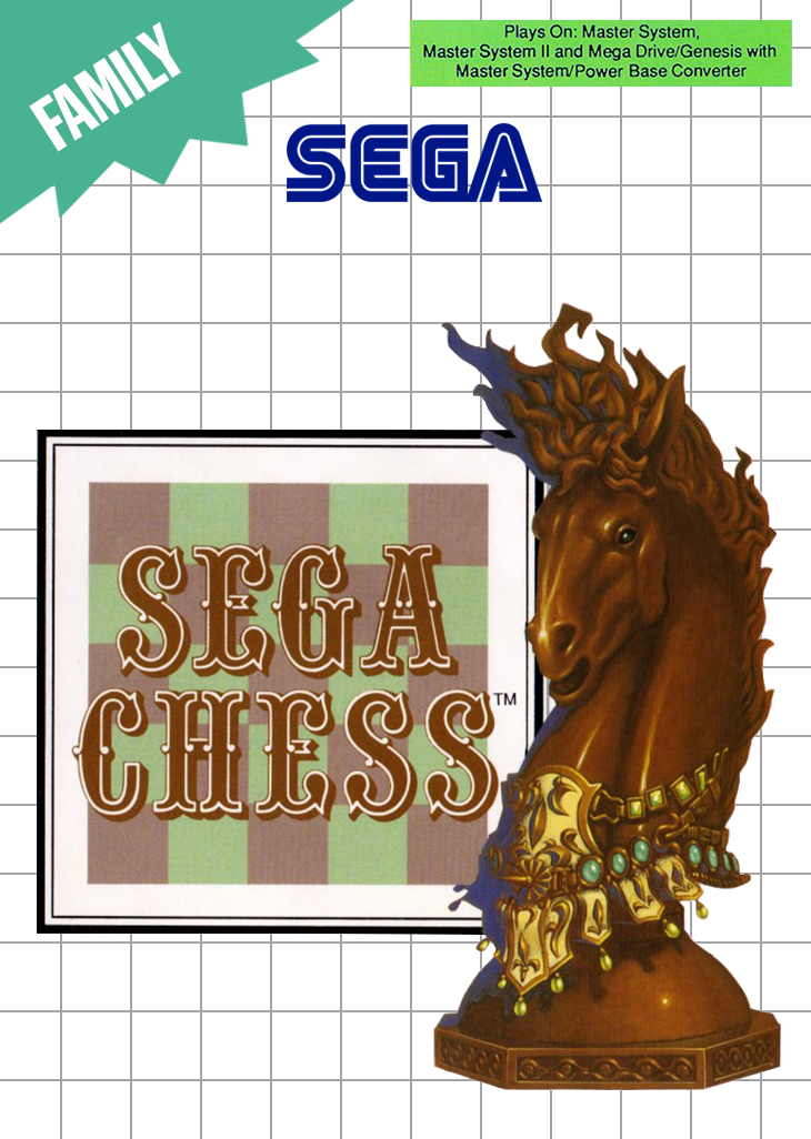Sega Chess Sega Master System Print Poster