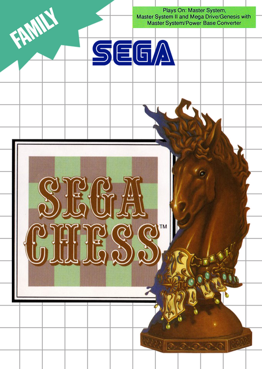 Sega Chess Sega Master System Print Poster