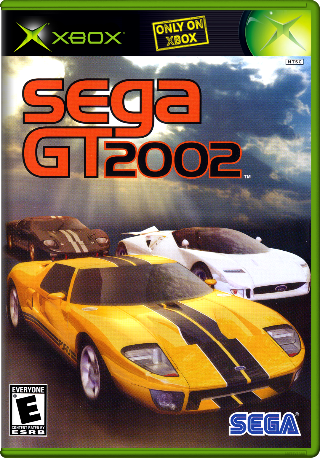 Sega Gt 2002 Xbox Print Poster
