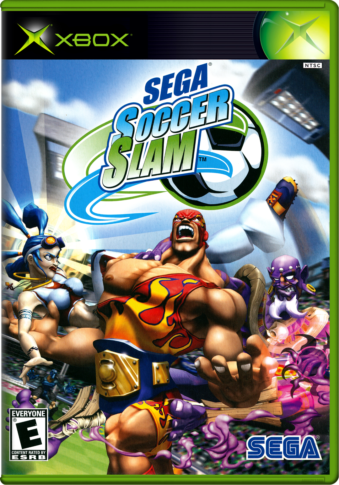 Sega Soccer Slam Xbox Print Poster