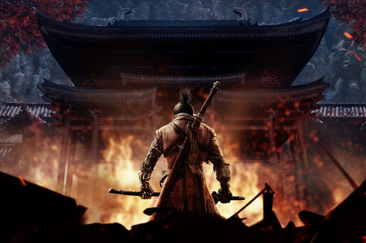 Sekiro Shadows Die Twice Fight Tv Game Jigsaw Puzzle