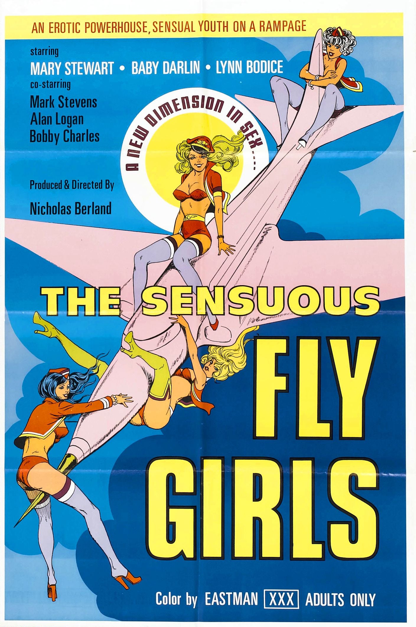 Sensuous Fly Girls 01 Movie Magnet