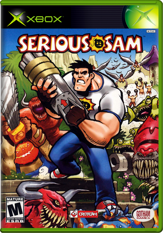 Serious Sam Xbox Print Poster