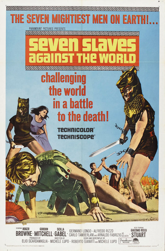 Seven Slaves Against World 01 Movie Magnet