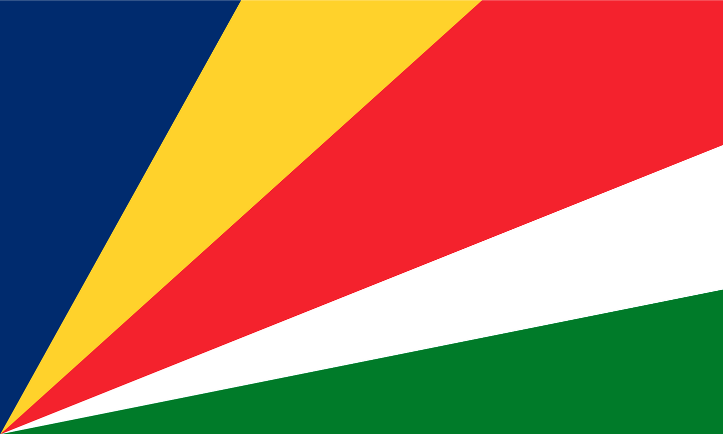 Seychelles Flag Print Poster