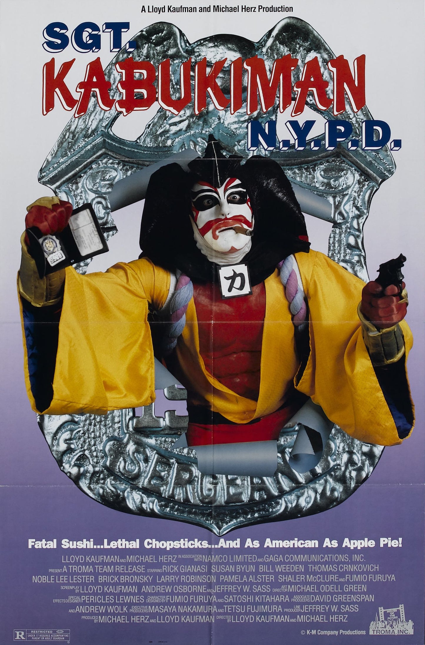 Sgt Kabukiman 01 Movie Magnet