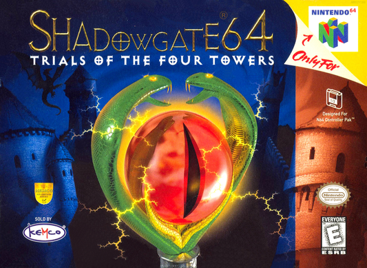 Shadowgate 64 Trials Of The Four Towers N64 Print Poster