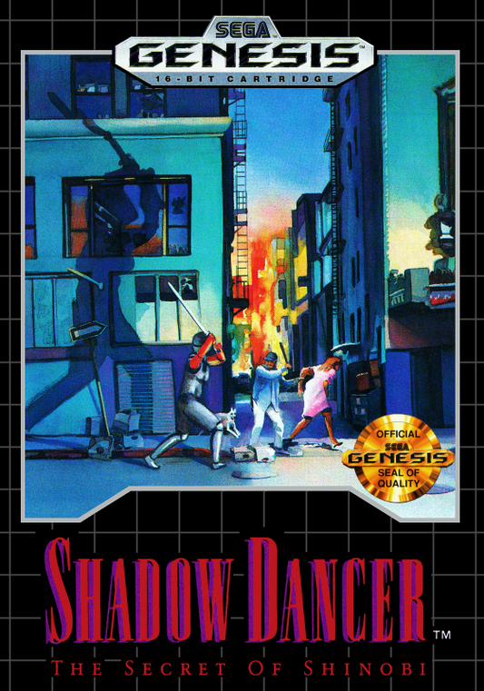 Shadow Dancer The Secret Of Shinobi (Usa) Genesis Print Poster