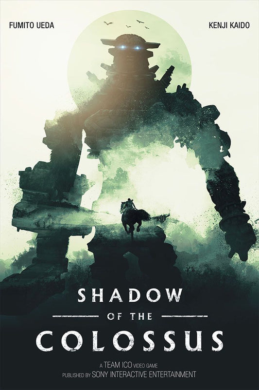 Shadow Of The Colossus Video Game Adventure Jigsaw Puzzle