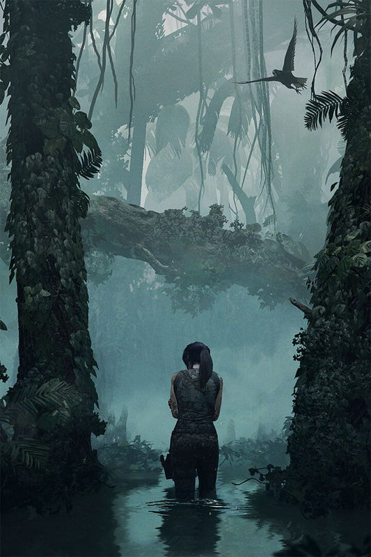 Shadow Of The Tomb Raider Adventure Action Video Game Series Jigsaw Puzzle