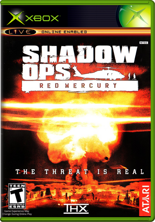 Shadow Ops Red Mercury Xbox Print Poster